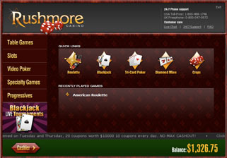 Rushmore Casino - Mac Poker Online