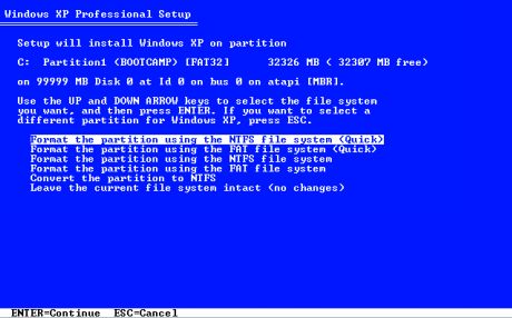 boot-camp-windows-xp-partition-formatting boot-camp-windows-xp-partition-formatting