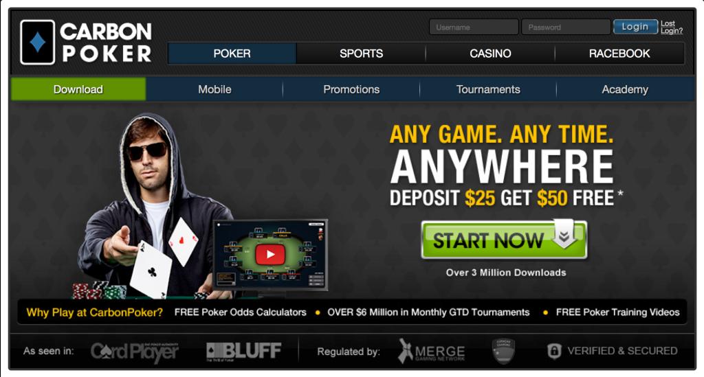 Poker internet bonus